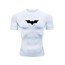 Batman v2 Beyaz Kısa Kollu Compression T-Shirt