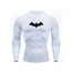 Batman Beyaz Uzun Kollu Compression T-Shirt