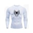 Spider-Man Beyaz Uzun Kollu Compression T-Shirt