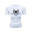 Spider-Man Beyaz Kısa Kollu Compression T-Shirt