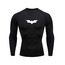 Batman v2 Siyah Uzun Kollu Compression T-Shirt