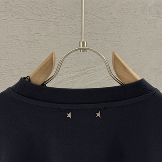 GOLDEN GOOSE Premium T Shirt (Lacivert-Oversize)