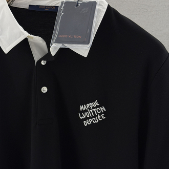LOUIS VUITTON Premium Polo Yaka (Siyah)