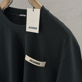 JACQUEMUS İthal T Shirt (Petrol Yeşili-Orijinal Kumaş-Özel Paket)