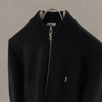 SAINT LAURENT İthal Full Zip (Siyah)