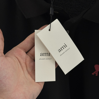 AMI Premium Polo Yaka (Siyah)