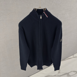 MONCLER İthal Full Zip Triko (Lacivert)