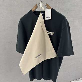 JACQUEMUS İthal T Shirt (Petrol Yeşili-Orijinal Kumaş-Özel Paket)