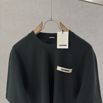 JACQUEMUS İthal T Shirt (Petrol Yeşili-Orijinal Kumaş-Özel Paket)