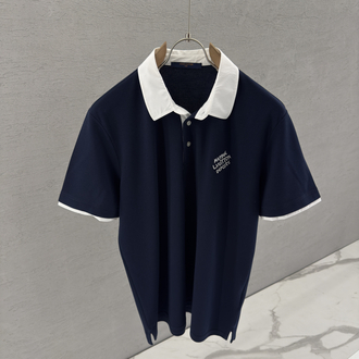 LOUIS VUITTON Premium Polo Yaka (Lacivert)