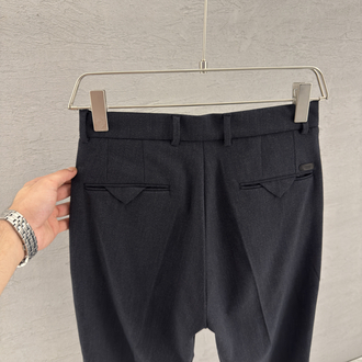 PRADA İthal Kumaş Pantolon (Regular Kalıp-Lacivert)