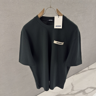 JACQUEMUS İthal T Shirt (Petrol Yeşili-Orijinal Kumaş-Özel Paket)