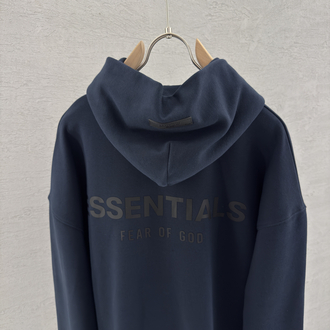 ESSENTIALS Premium Hoodie (Lacivert)