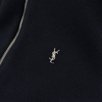 SAINT LAURENT İthal Full Zip (Lacivert)
