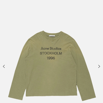 ACNE STUDIOS İthal Longsleeve