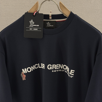 MONCLER İthal T Shirt (Lacivert-Özel Kumaş)