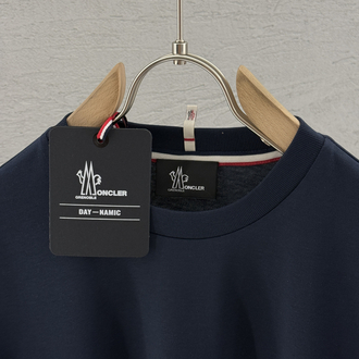 MONCLER İthal T Shirt (Lacivert-Özel Kumaş)