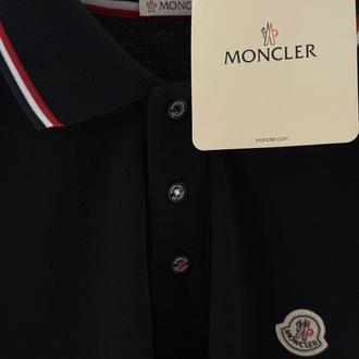 MONCLER Premium Polo Yaka (Siyah-Slim Fit)