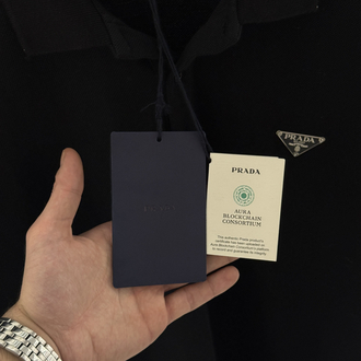 PRADA Premium Polo Yaka (Siyah)