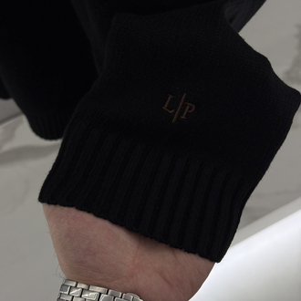 LORO PIANA Premium Half Zip (Siyah)