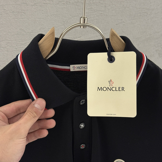 MONCLER Premium Polo Yaka (Siyah-Slim Fit)