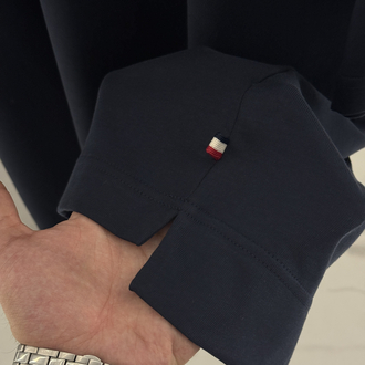 MONCLER İthal T Shirt (Lacivert-Özel Kumaş)