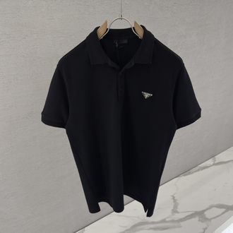 PRADA Premium Polo Yaka (Siyah)