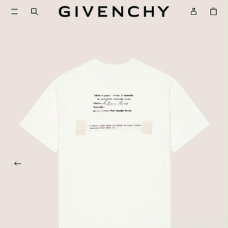 GIVENCHY Premium T Shirt (Oversize)