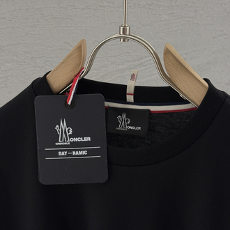 MONCLER İthal T Shirt (Siyah-Özel Kumaş)