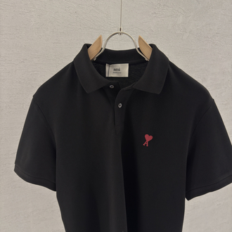 AMI Premium Polo Yaka (Siyah)