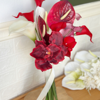 Red antoryum-calla