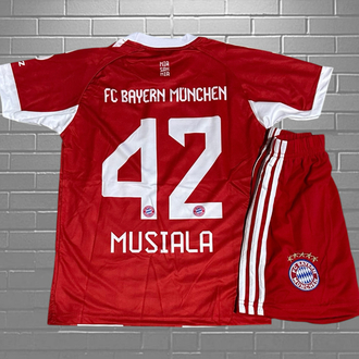 Bayern Münih Kırmızı Musiala Çocuk Forması