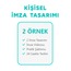Kişisel imza tasarımı (2 örnekli)
