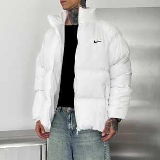 Oversize kalıp puffer mont