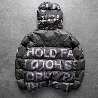 Kapüşonlu oversize kalıp paris mont