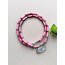 PEMBE VARİSİT KOLYE