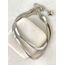 Çelik İtalyan Zincir Silver Kolye 45 cm