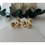 Altın Kaplama Fiyonk Model Gold Küpe 
