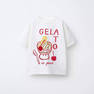 La’ciel Paris Gelato Tshırt ve Çizgili Salopet 