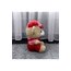 HUGS BABY Kırmızı Elbiseli Peluş Ayıcık 