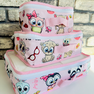 GH Mom Baby 6’lı Düzenleyici Set: Hastane Çantası & Valiz Organizeri