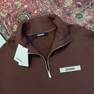 JACQUEMUS HALF ZİP SWEATSHİRT