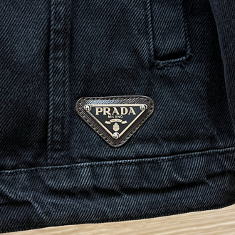 PRADA LOGO KOT CEKET