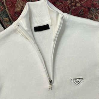 PRADA HALF ZİP TRİKO KAZAK