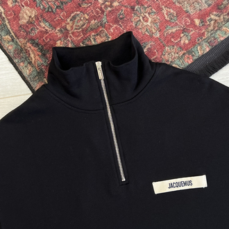 JACQUEMUS HALF ZİP SWEATSHİRT
