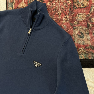 PRADA HALF ZİP TRİKO KAZAK