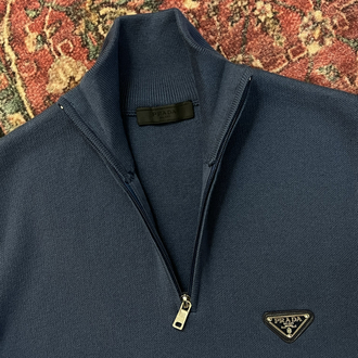 PRADA HALF ZİP TRİKO KAZAK