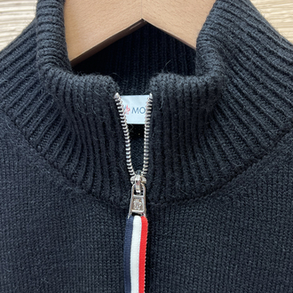 MONCLER HALF ZİP YÜNLÜ KAZAK
