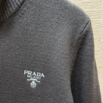 PRADA YÜNLÜ ZİP KAZAK