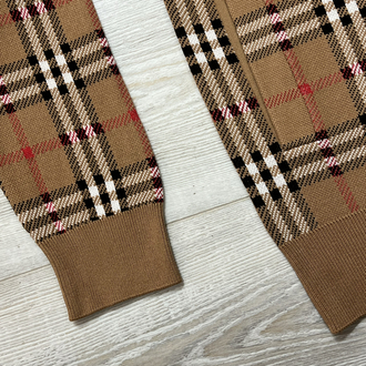 BURBERRY ZİP TRİKO KAZAK